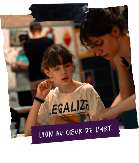 Image d'une personne à un atelier de création