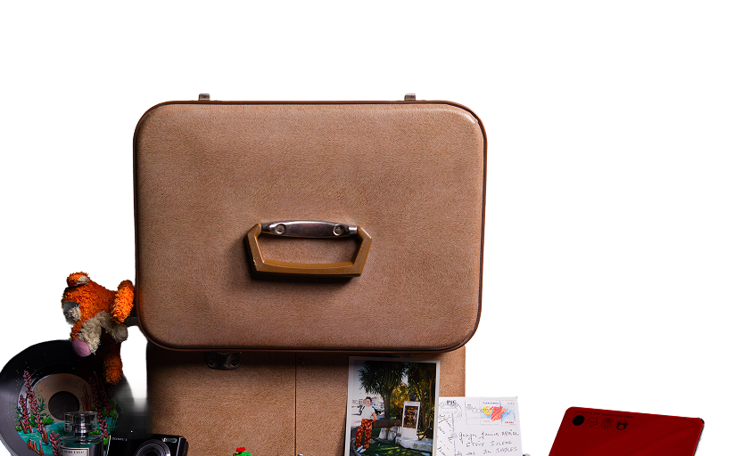 Images de différts objets liés àà des souvenirs