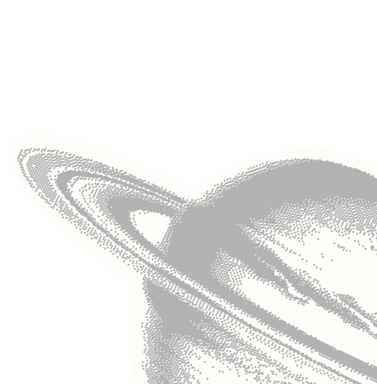 Dessin d'une planète comme Saturne