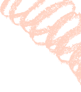 Figure torsadée orange